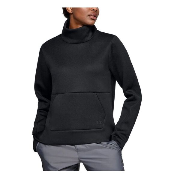 Under Armour Unstoppable Move mock neck pullover in black - L - Picture 1 of 8